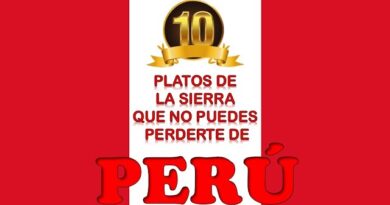platos típicos de la sierra peruana