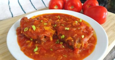 receta de entomatado de pollo