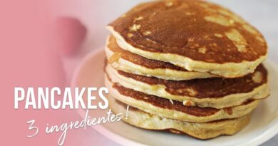receta de panqueques de avena