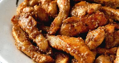 receta de pollo con ajonjoli