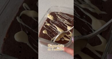 receta de queque en microondas