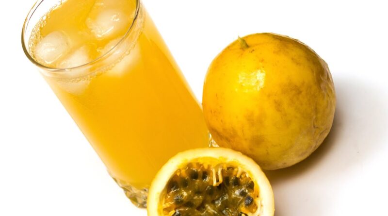 receta de refresco de maracuya