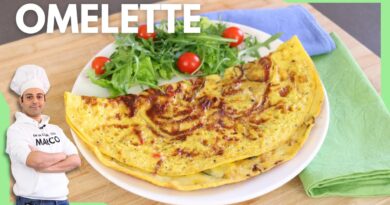omelette receta de verduras