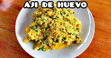 receta de aji de huevos