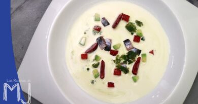 receta de ajo blanco