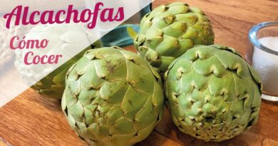 receta de alcachofas cocidas