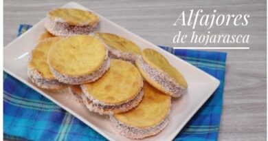 receta de alfajores con manjar
