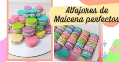 receta de alfajores de colores
