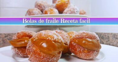 receta de bolas de fraile