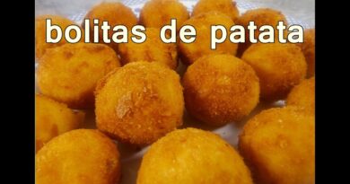 receta de bolitas de papa