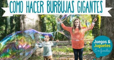 receta de burbujas gigantes
