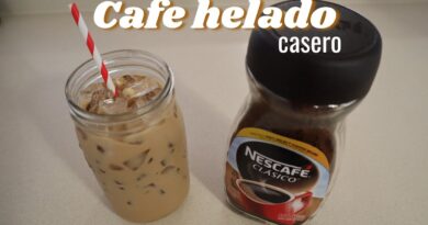 receta de cafe helado