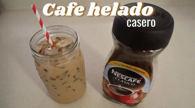 receta de cafe helado