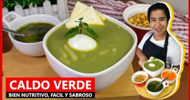 receta de caldo verde cajamarquino