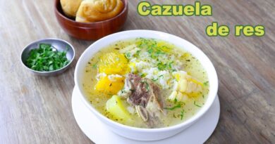 receta de cazuela de res