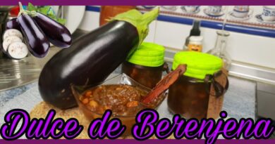 receta de dulce de berenjenas