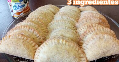 receta de empanadas de cajeta