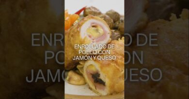 receta de enrollado de pollo