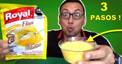 receta de flan royal