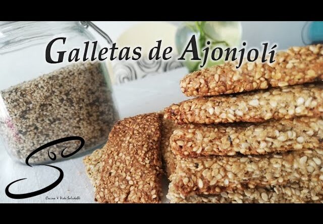 receta de galletas de ajonjoli