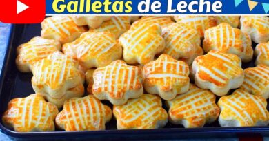 receta de galletas de leche