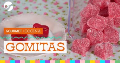 receta de gomitas azucaradas
