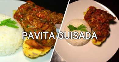 receta de guiso de pavita