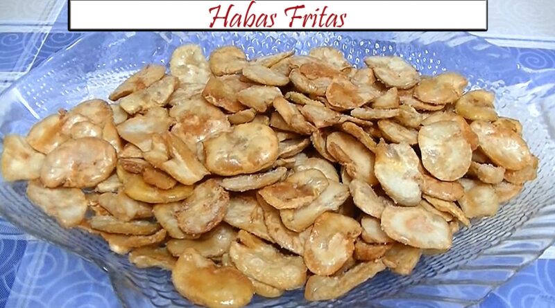 receta de habas fritas