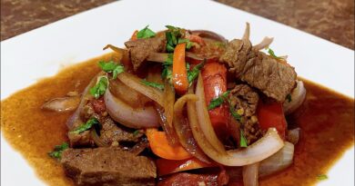 receta de lomo al jugo