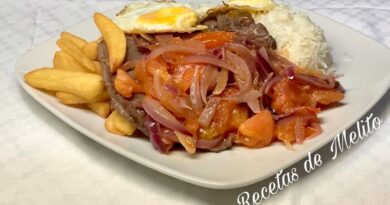 receta de lomo montado