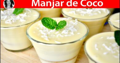 receta de manjar de coco
