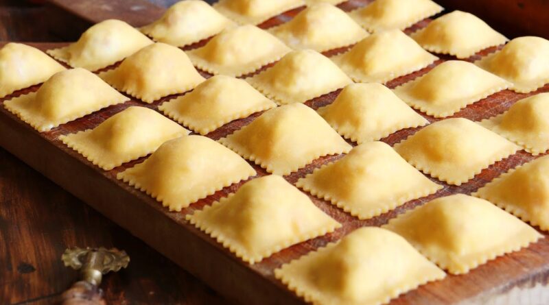 receta de masa de ravioles