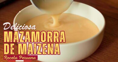 receta de mazamorra de maicena
