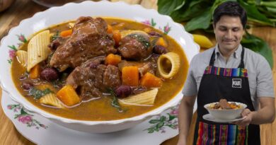 receta de menestron de chancho