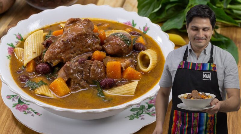 receta de menestron de chancho