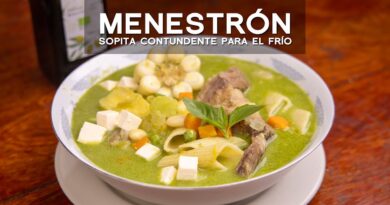 receta de menestron de pollo