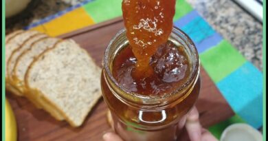 receta de mermelada de plátano