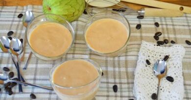 receta de mousse de chirimoya
