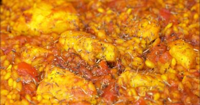 receta de paella sin mariscos