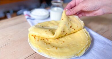 receta de panqueques licuadora