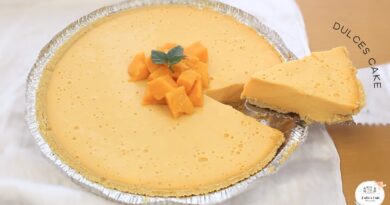 receta de pay de mango