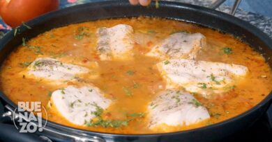 receta de pescado entomatado
