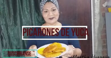 receta de picarones de yuca
