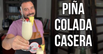 receta de piña colada