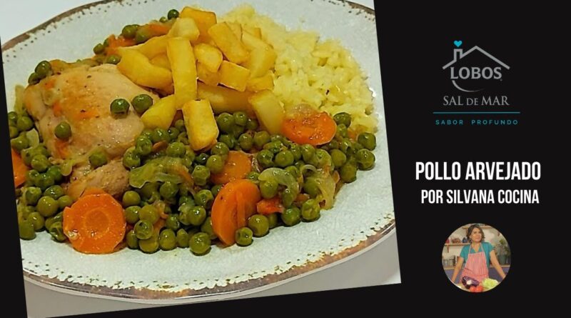 receta de pollo arvejado