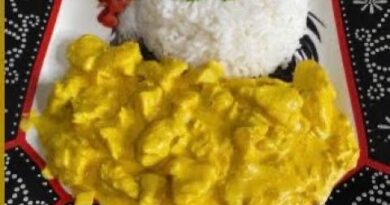 receta de pollo con curcuma