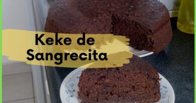 receta de queque de sangrecita