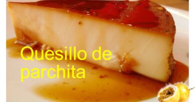 receta de quesillo de parchita