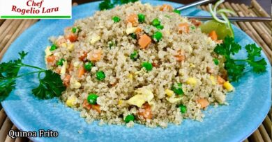 receta de quinoa frita