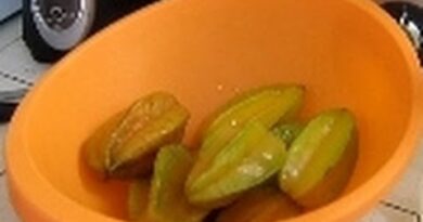 receta de refresco de carambola